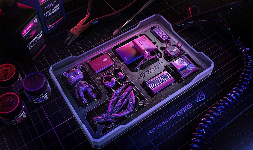 Hình nền gaming ROG Plastic Model Kit 2022