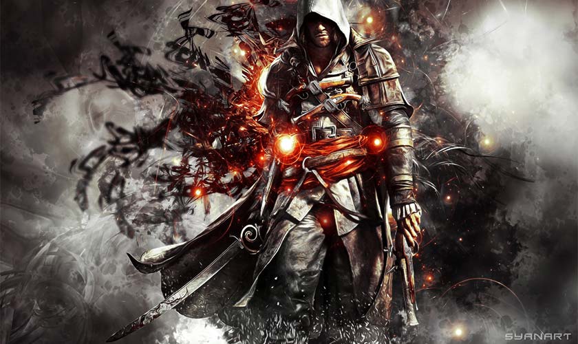Hình nền máy tính Assassin’s Creed IV - Black Flag fanart