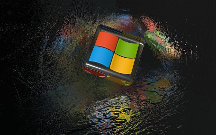 Hình nền, theme desktop 3d logo Window