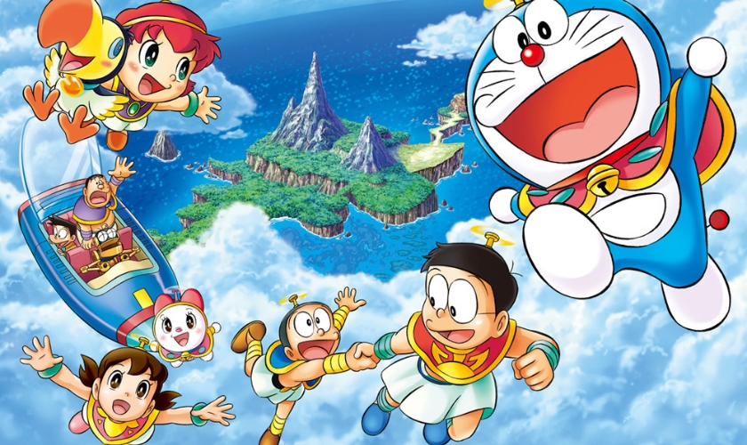Wallpaper Doraemon 4K