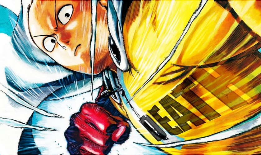 Hình nền máy tính anime 4K One Punch Man ngầu