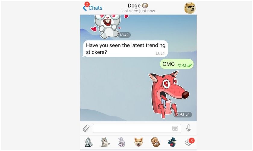 Tạo sticker Telegram cho riêng mình