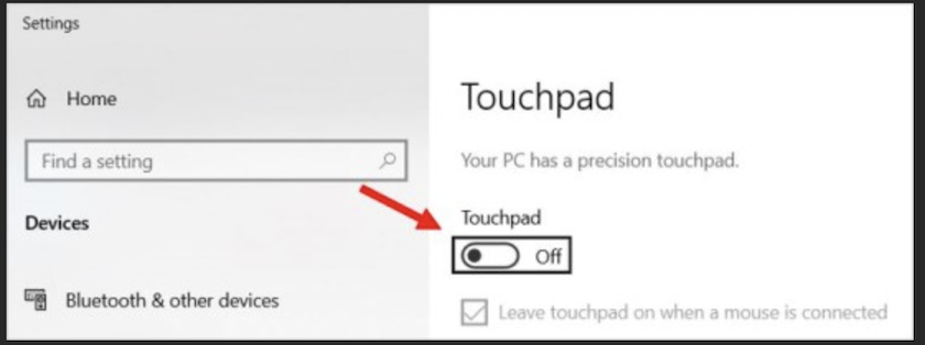 Cách tắt, bật touchpad trên máy tính Window