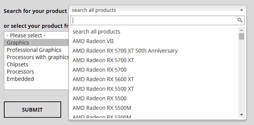 Cập nhật driver màn hình AMD thủ công