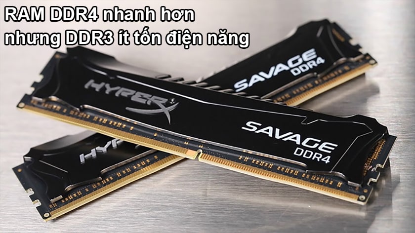 RAM DDR3 thì người dùng sẽ được trải nghiệm mức truyền tải dữ liệu khá với mức điện năng tiêu thụ được giảm rõ rệt. Song hạn chế là chỉ dừng ở mức RAM 16GB