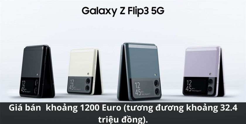 Galaxy Z Flip 3 5G giá bao nhiêu?
