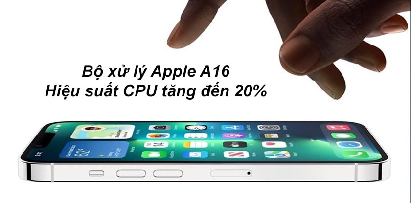 Bộ xử lý Apple A16, hiệu suất CPU tăng đến 20%