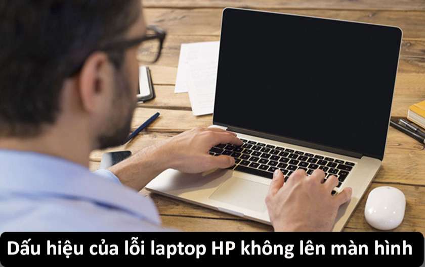Dấu hiệu của lỗi laptop HP không lên màn hình