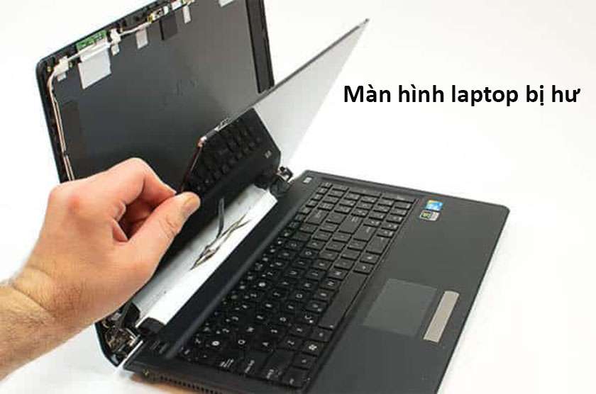 Màn hình laptop HP bị hư