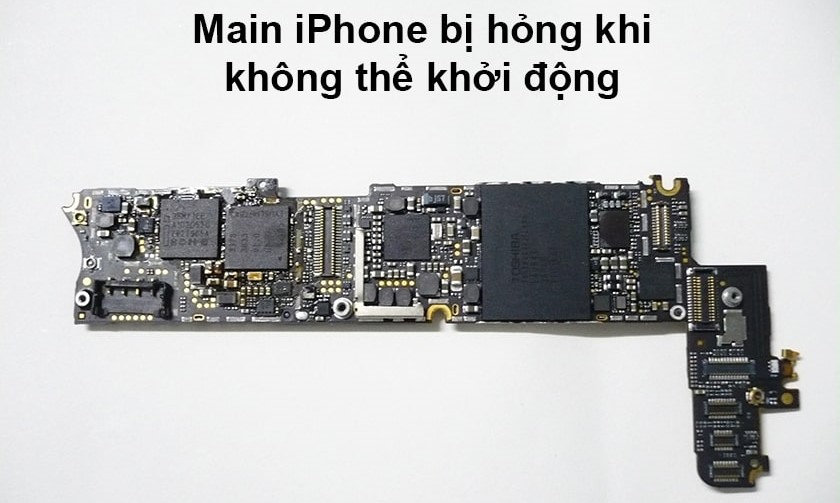 Những dấu hiệu cho thấy main iPhone bị hỏng