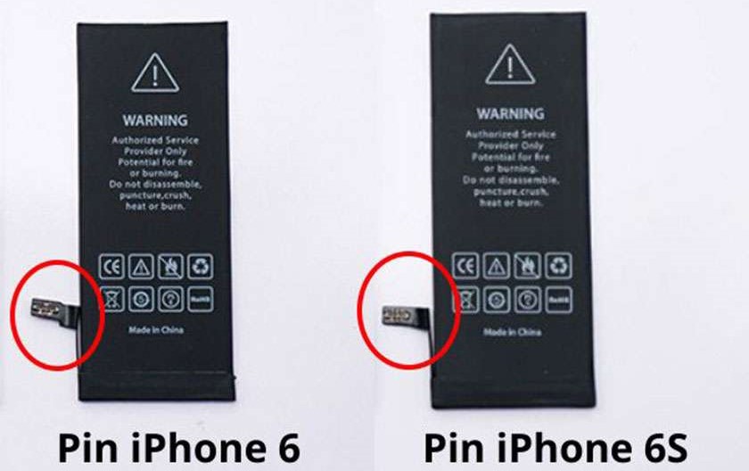 Dấu hiệu cần thay pin iPhone 6s