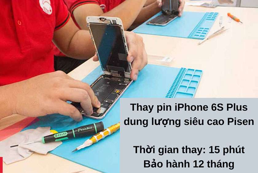 Bảng giá thay pin iPhone 6 | 6s | 6s Plus