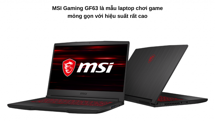Laptop MSI Gaming GF63