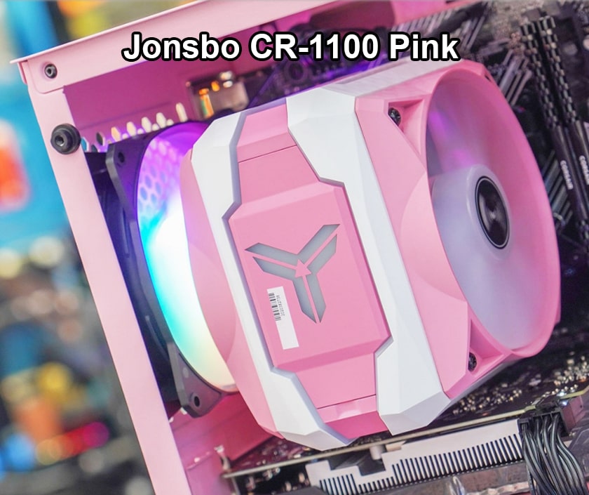Tản nhiệt CPU Jonsbo CR-1100 Grey/ Pink
