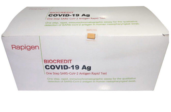 Test nhanh Rapigen BioCredit – Bộ kit test giá rẻ quốc dân