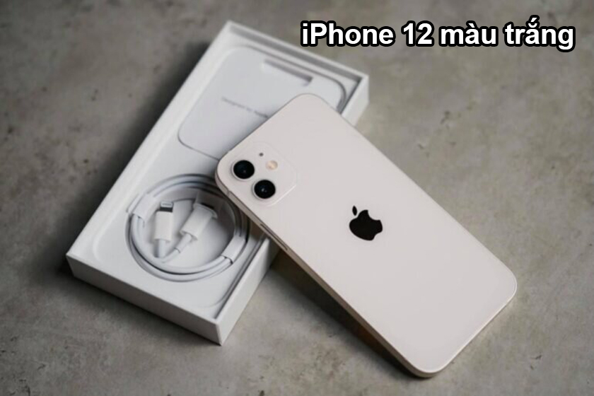 iPhone 12 màu trắng