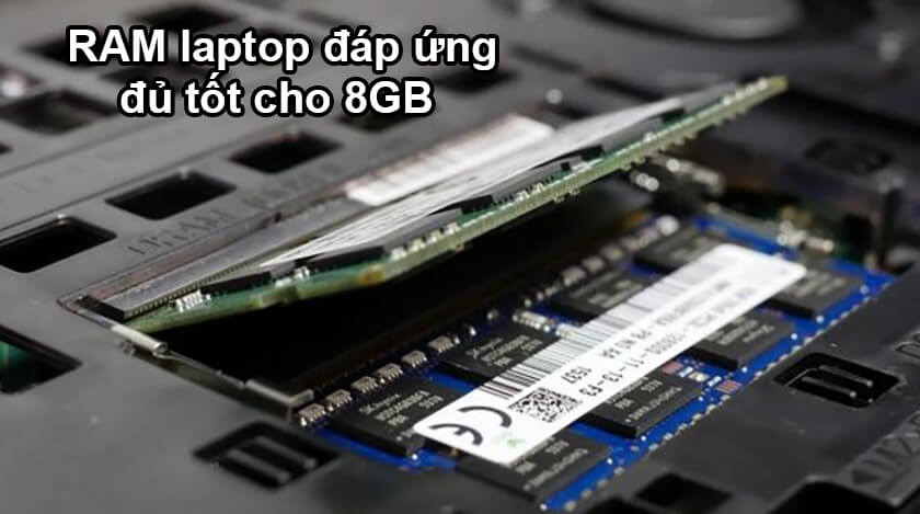 So sánh Ram 16GB với 8GB laptop