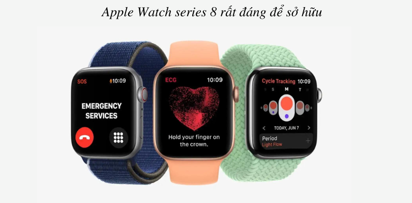 Giá Apple Watch series 8 bao nhiêu tiền
