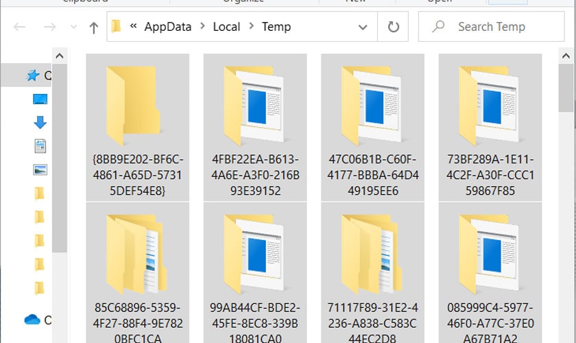 Máy tính chạy chậm do nhiều file rác
