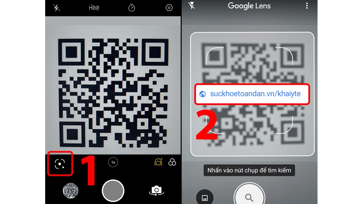 Cách quét mã QR với Google Lens