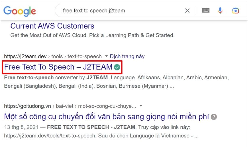 chuyển văn bản thành giọng nói chị google bằng free text of speech