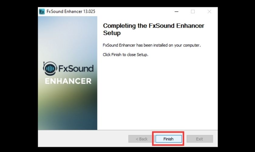 install dfx sound enhancer phần mềm tăng thêm âm lượng cho máy tính