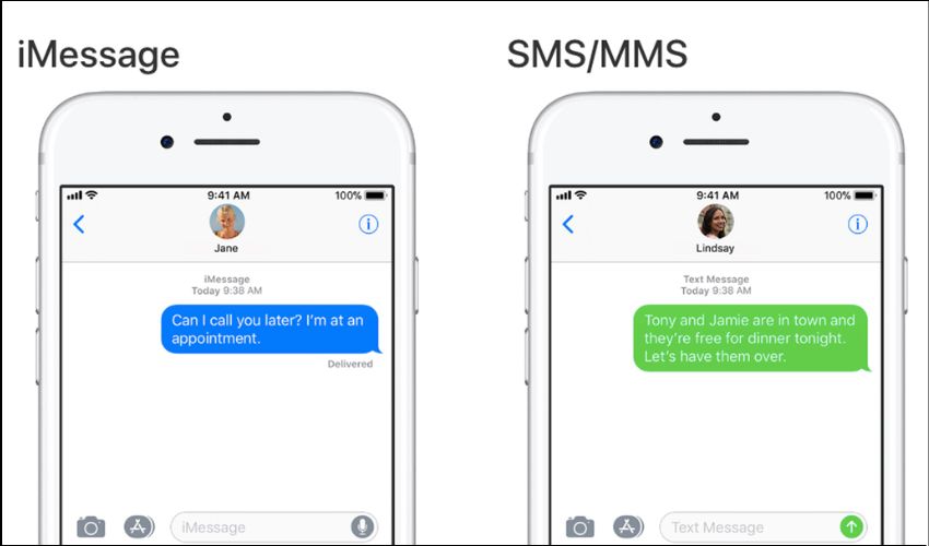 Nên dùng iMessage hay SMS?