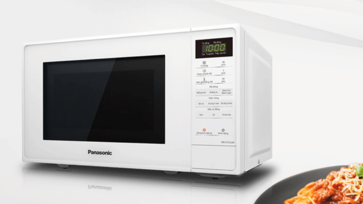Review các tính năng mới của lò vi sóng Panasonic