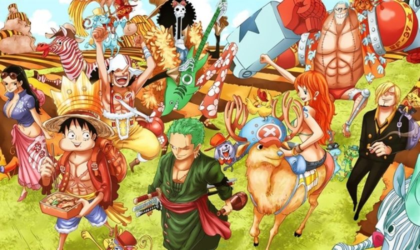 Wallpaper One Piece đầy đủ các nhân vật chính