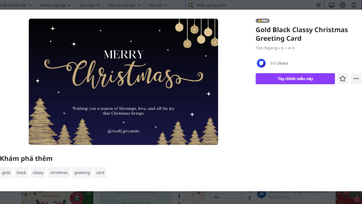 Cách làm thiệp Giáng sinh online đơn giản, dễ làm