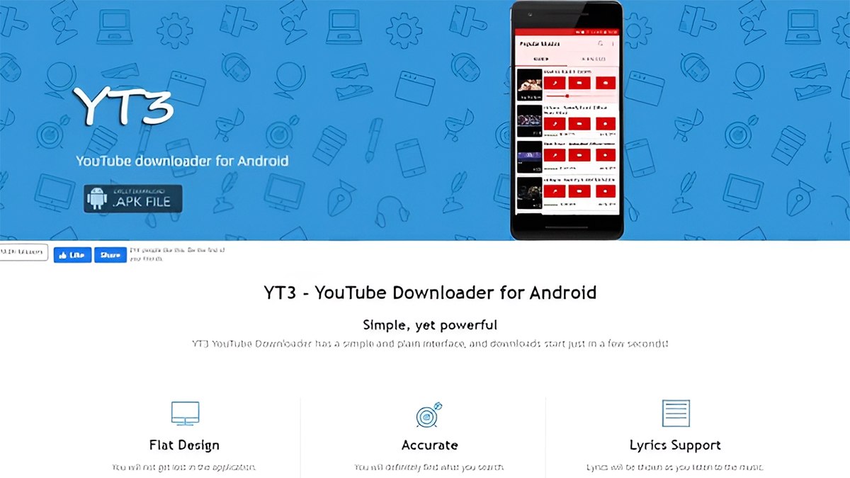 Sử dụng ứng dụng YT3 trên Android
