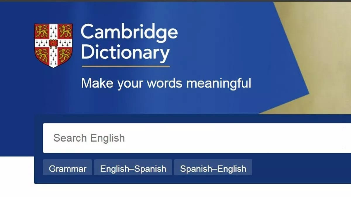 Ứng dụng dịch tiếng Anh - Cambridge Dictionary