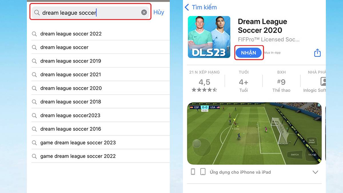 Tải Dream League Soccer 2024