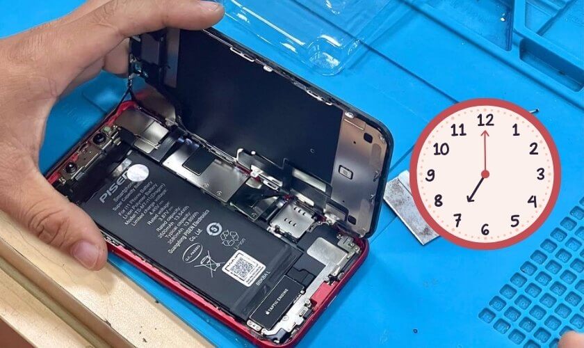 Thay pin iPhone có lâu không?