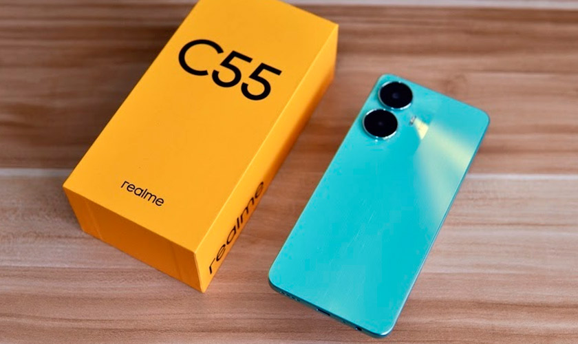 Điện thoại Realme C55 đẹp và sang
