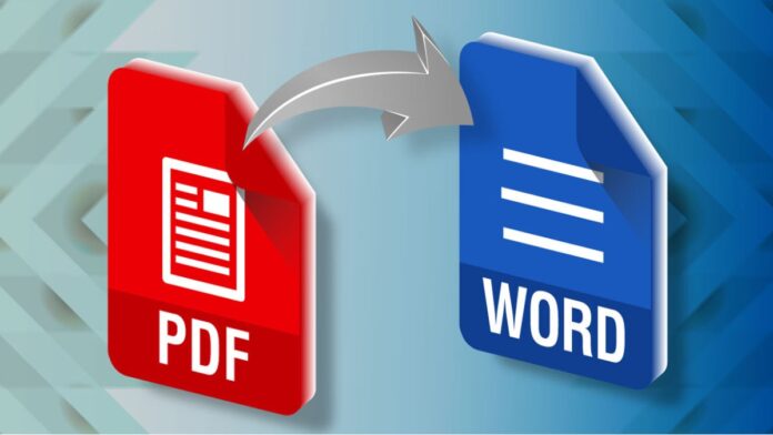 Chuyển file PDF sang Word