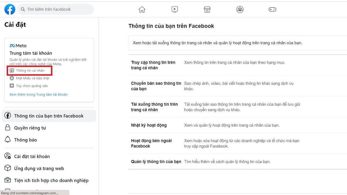 Hướng dẫn chi tiết Cách đổi tên Facebook trên máy tính