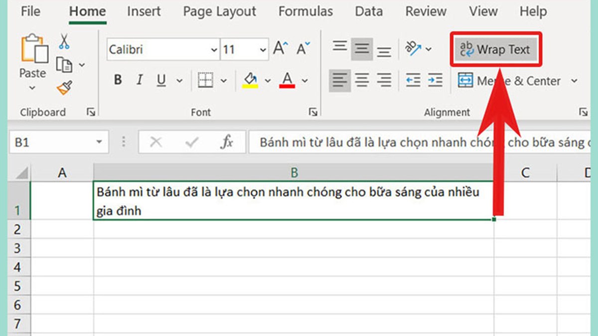 Cách xuống dòng trong Excel cực nhanh, đơn giản
