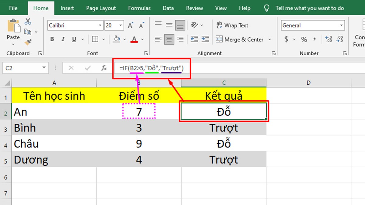 Hàm IF trong Excel là gì và ví dụ về hàm IF
