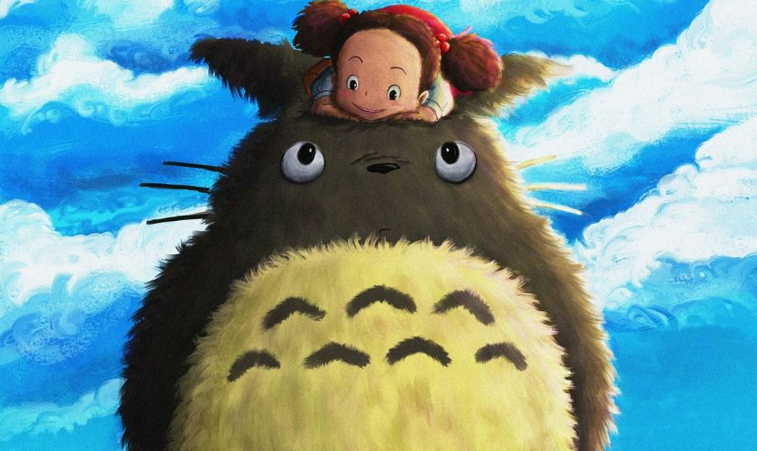 Hình nền máy tính Ghibli Tororo đẹp