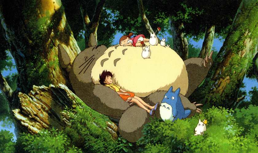 Hình nền máy tính Ghibli Tororo 8K