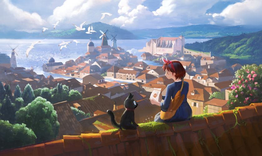 Wallpaper Ghibli full HD 4K